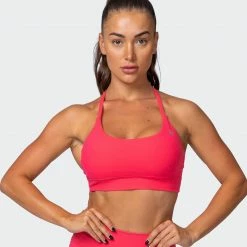 Muscle Nation Braided Bralette - Paradise Pink Featured