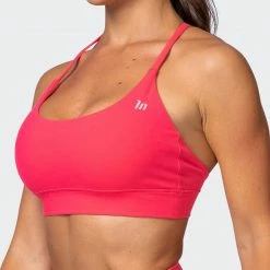 Muscle Nation Braided Bralette - Paradise Pink Featured