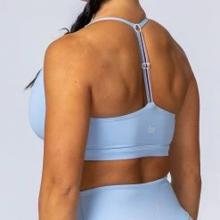 Muscle Nation Womens Free Throw Bralette - Cashmere Blue