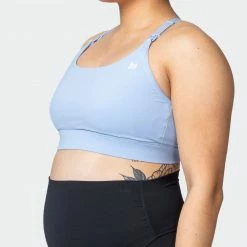 Muscle Nation MN Classic Maternity Bra - Cashmere Blue