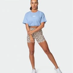 Muscle Nation Womens Point Guard Tee - Cashmere Blue 15 Muscle Nation Womens Point Guard Tee - Cashmere Blue