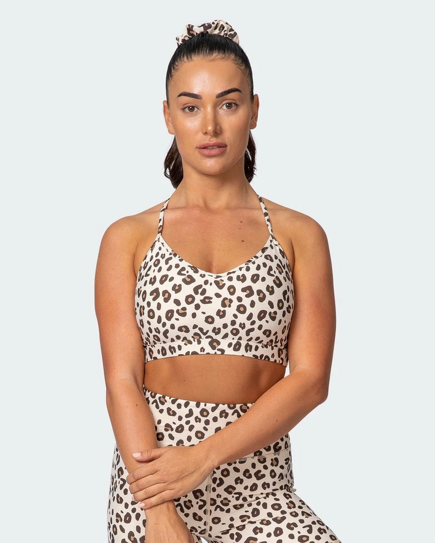Muscle Nation Womens Free Throw Bralette - Cheetah Print 7 Muscle Nation Womens Free Throw Bralette - Cheetah Print