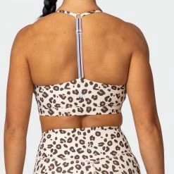 Muscle Nation Womens Free Throw Bralette - Cheetah Print 19 Muscle Nation Womens Free Throw Bralette - Cheetah Print