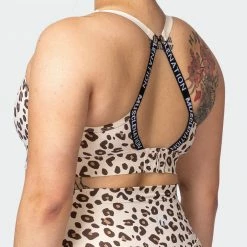Muscle Nation MN Classic Maternity Bra - Cheetah Print