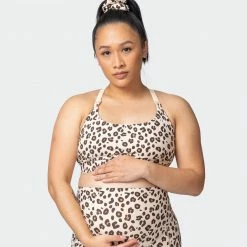 Muscle Nation MN Classic Maternity Bra - Cheetah Print
