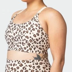 Muscle Nation MN Classic Maternity Bra - Cheetah Print