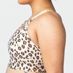 Muscle Nation MN Classic Maternity Bra - Cheetah Print