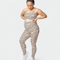 Muscle Nation MN Classic Maternity Bra - Cheetah Print