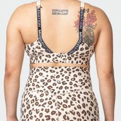 Muscle Nation MN Classic Maternity Bra - Cheetah Print