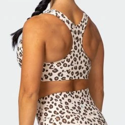 Muscle Nation Womens Strike Bra - Cheetah Print 15 Muscle Nation Womens Strike Bra - Cheetah Print