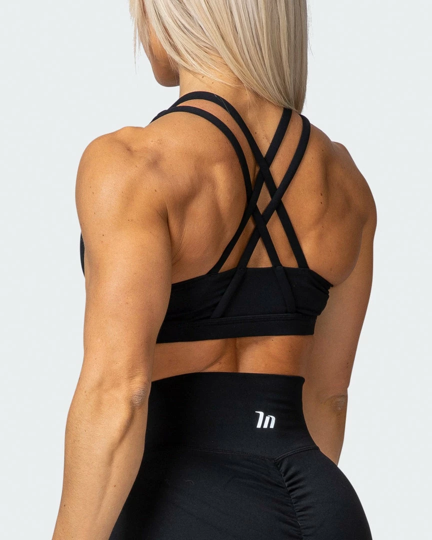 Muscle Nation Classic Bra - Black 7 Muscle Nation Classic Bra - Black