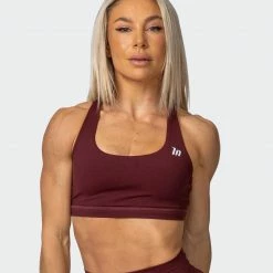 Muscle Nation Classic Bra - Merlot