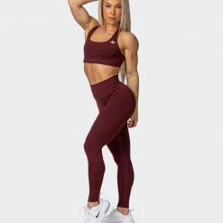 Muscle Nation Classic Bra - Merlot 12 Muscle Nation Classic Bra - Merlot