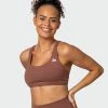 Muscle Nation Classic Bra - Pecan 2 Muscle Nation Classic Bra - Pecan