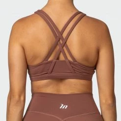 Muscle Nation Classic Bra - Pecan