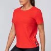 Muscle Nation Classic Womens Tee - Red