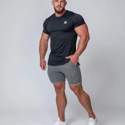 Muscle Nation Mens ClimaFlex Tshirt - Black