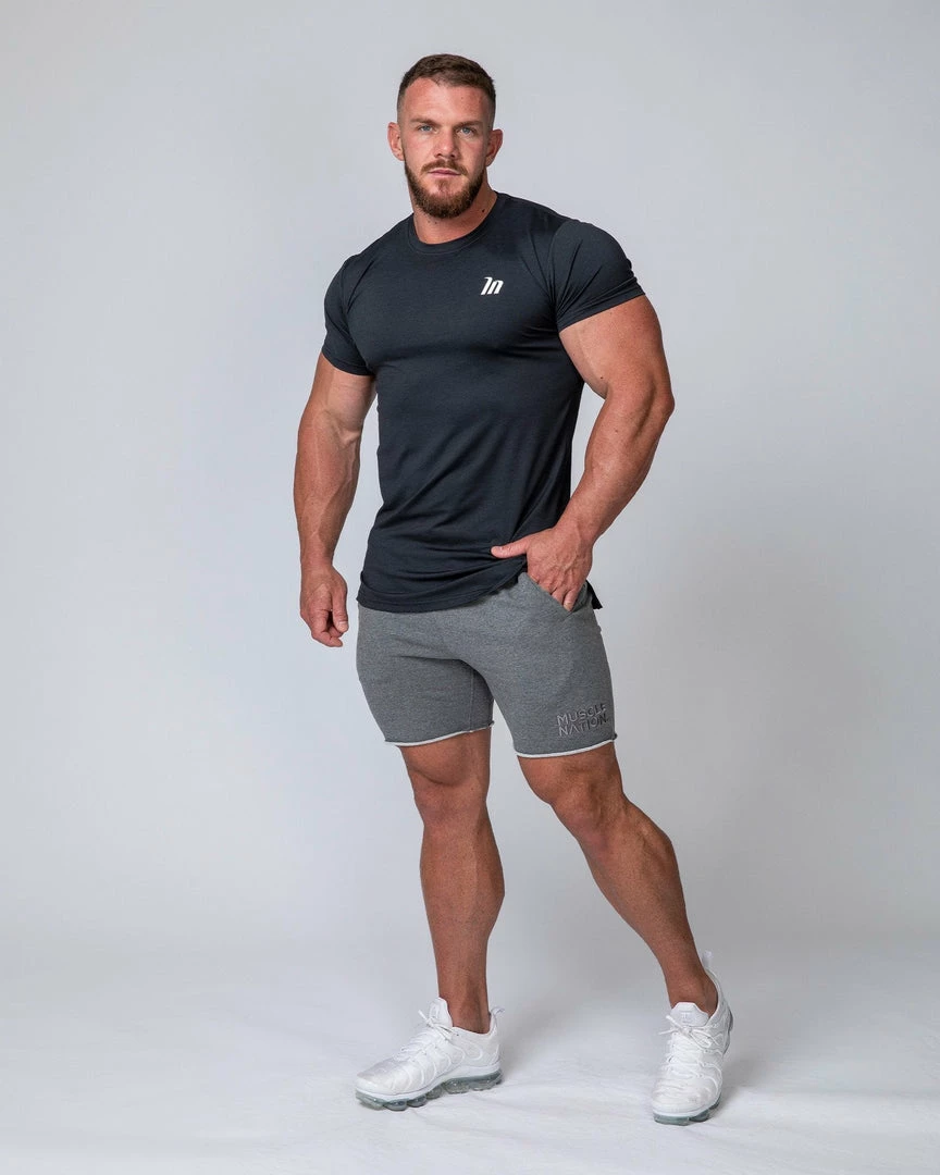 Muscle Nation Mens ClimaFlex Tshirt - Black 4 Muscle Nation Mens ClimaFlex Tshirt - Black