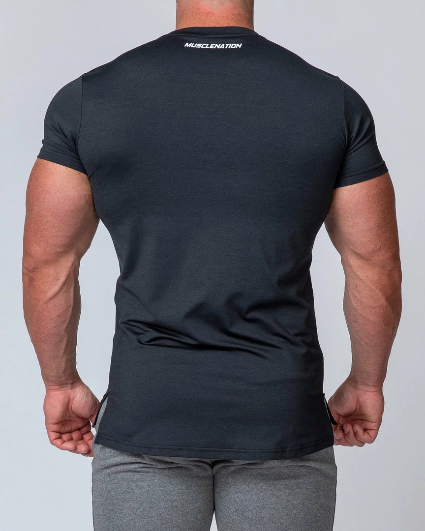 Muscle Nation Mens ClimaFlex Tshirt - Black 7 Muscle Nation Mens ClimaFlex Tshirt - Black