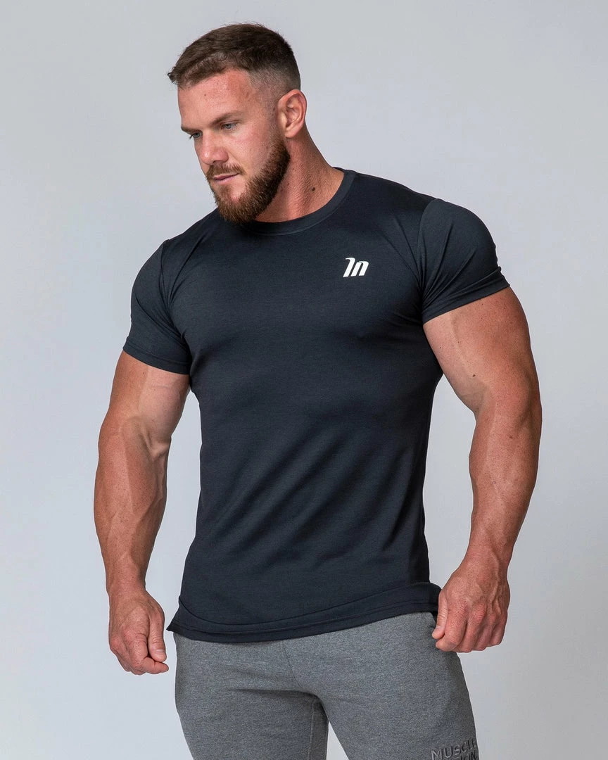 Muscle Nation Mens ClimaFlex Tshirt - Black 8 Muscle Nation Mens ClimaFlex Tshirt - Black