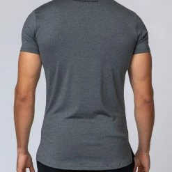 Muscle Nation ClimaFlex Tshirt - Charcoal Marl Mens 16 Muscle Nation ClimaFlex Tshirt - Charcoal Marl Mens