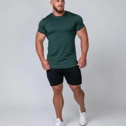 Muscle Nation ClimaFlex Tshirt - Forest Green Mens