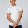 Muscle Nation ClimaFlex Tshirt - White Marl Mens 2 Muscle Nation ClimaFlex Tshirt - White Marl Mens