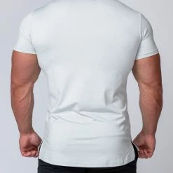 Muscle Nation ClimaFlex Tshirt - White Marl Mens 17 Muscle Nation ClimaFlex Tshirt - White Marl Mens