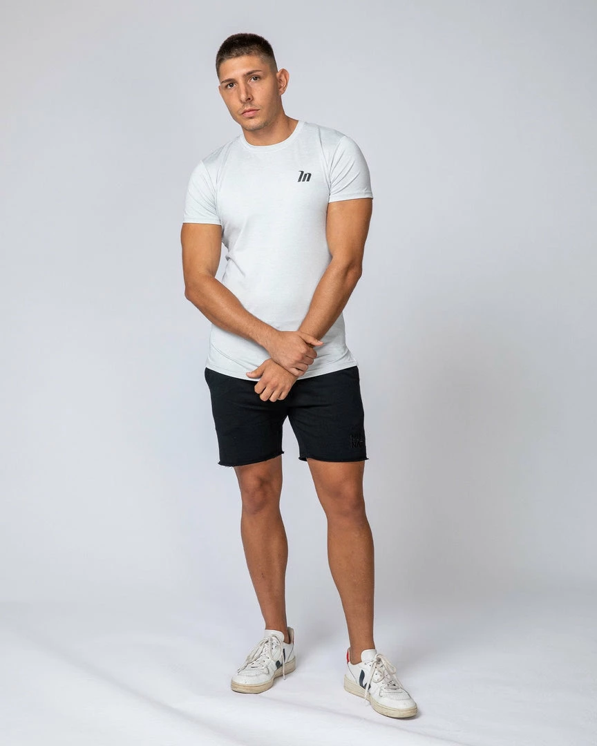Muscle Nation ClimaFlex Tshirt - White Marl Mens 11 Muscle Nation ClimaFlex Tshirt - White Marl Mens
