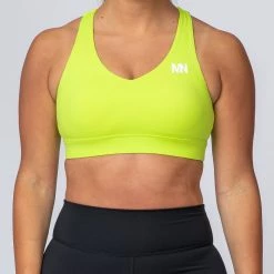 Muscle Nation Comfort Bra - Acid Lime