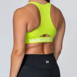 Muscle Nation Comfort Bra - Acid Lime