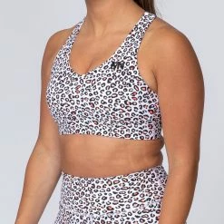 Muscle Nation Comfort Bra - Micro Leopard Womens 13 Muscle Nation Comfort Bra - Micro Leopard Womens