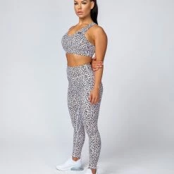 Muscle Nation Comfort Bra - Micro Leopard Womens 17 Muscle Nation Comfort Bra - Micro Leopard Womens