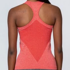 Muscle Nation Comfort Seamless Tank - Poppy Marl