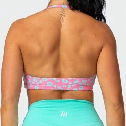Muscle Nation Coastal Bralette - Cotton Candy Cheetah Print 14 Muscle Nation Coastal Bralette - Cotton Candy Cheetah Print