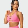 Muscle Nation Coastal Bralette - Pink Lemonade 2 Muscle Nation Coastal Bralette - Pink Lemonade