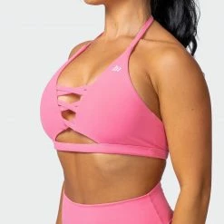 Muscle Nation Coastal Bralette - Pink Lemonade