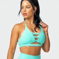 Muscle Nation Coastal Bralette - Sea Glass