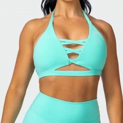 Muscle Nation Coastal Bralette - Sea Glass