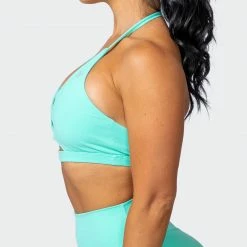 Muscle Nation Coastal Bralette - Sea Glass