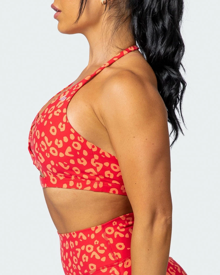 Muscle Nation Womens Coastal Bralette - Vibrant Cheetah Print 8 Muscle Nation Womens Coastal Bralette - Vibrant Cheetah Print