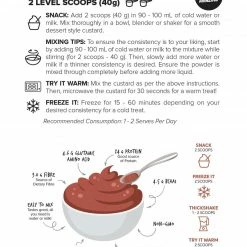 Muscle Nation CUSTARD Casein Protein - Choc Hazelnut - 25 Serves 30% EOFY SALE 8 Muscle Nation CUSTARD Casein Protein - Choc Hazelnut - 25 Serves 30% EOFY SALE