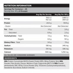 Muscle Nation CUSTARD Casein Protein - Choc Hazelnut - 25 Serves 30% EOFY SALE 9 Muscle Nation CUSTARD Casein Protein - Choc Hazelnut - 25 Serves 30% EOFY SALE