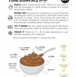 Muscle Nation CUSTARD Casein Protein - Choc Honeycomb - 25 Serves