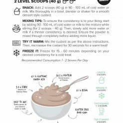 Muscle Nation CUSTARD Casein Protein - Choc Mint - 25 Serves 8 Muscle Nation CUSTARD Casein Protein - Choc Mint - 25 Serves