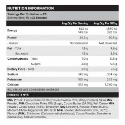 Muscle Nation CUSTARD Casein Protein - Choc Mint - 25 Serves 9 Muscle Nation CUSTARD Casein Protein - Choc Mint - 25 Serves