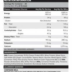 Muscle Nation CUSTARD Casein Protein - Cinnamon Churros - 25 Serves 30% EOFY SALE 8 Muscle Nation CUSTARD Casein Protein - Cinnamon Churros - 25 Serves 30% EOFY SALE