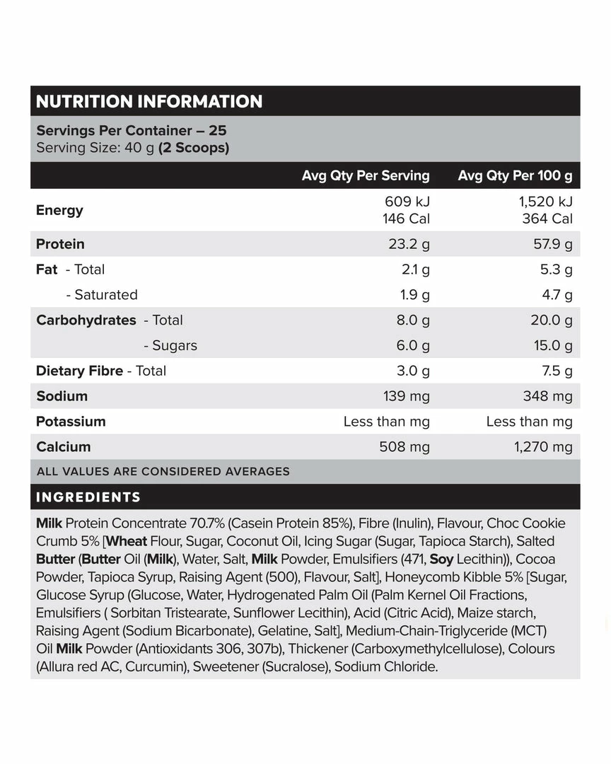 Muscle Nation 30% EOFY SALE CUSTARD Casein Protein - Golden Ice Cream - 25 Serves 6 Muscle Nation 30% EOFY SALE CUSTARD Casein Protein - Golden Ice Cream - 25 Serves