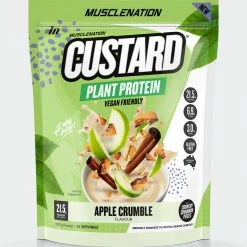 Muscle Nation CUSTARD Plant Protein - Apple Crumble - 25 Serves