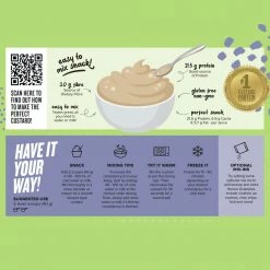 Muscle Nation CUSTARD Plant Protein - Apple Crumble - 25 Serves 7 Muscle Nation CUSTARD Plant Protein - Apple Crumble - 25 Serves